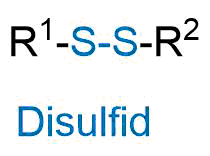 Summenformel eines Disulfids